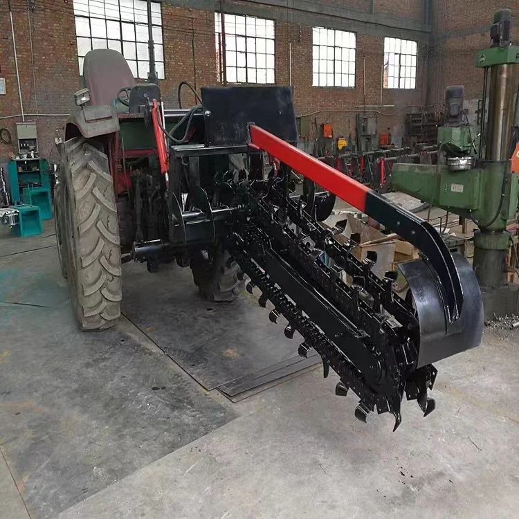 Agriculture Tractor Digger Chainsaw Ditcher Trencher Machine for Farm