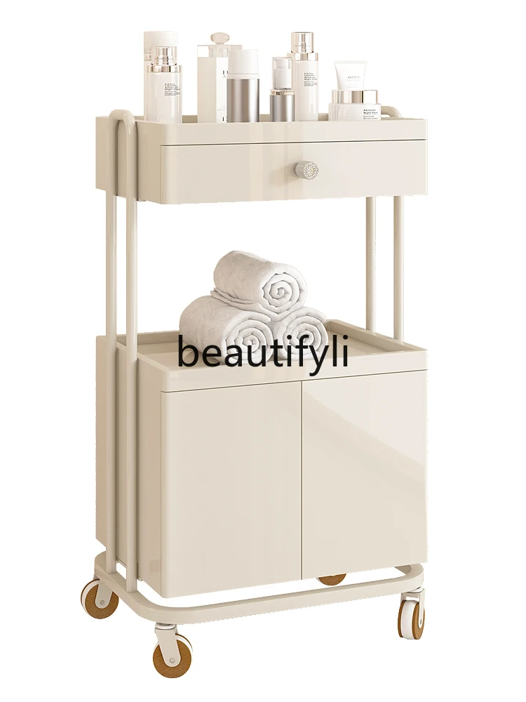 

Beauty trolley SPA rack for beauty salons High-end ear picking household storage tool cart