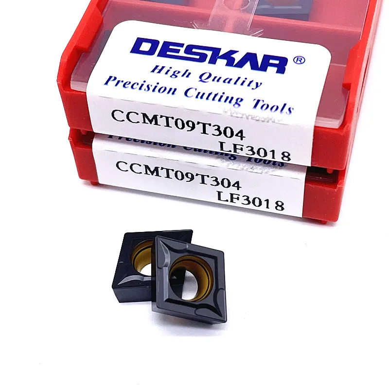 DESKAR CCMT060204 CCMT060208 CCMT09T304 CCMT09T308 CCMT120404 CCMT120408 LF6018 LF6118 LF9218 LF9018 LF3018 K10 تحول إدراج