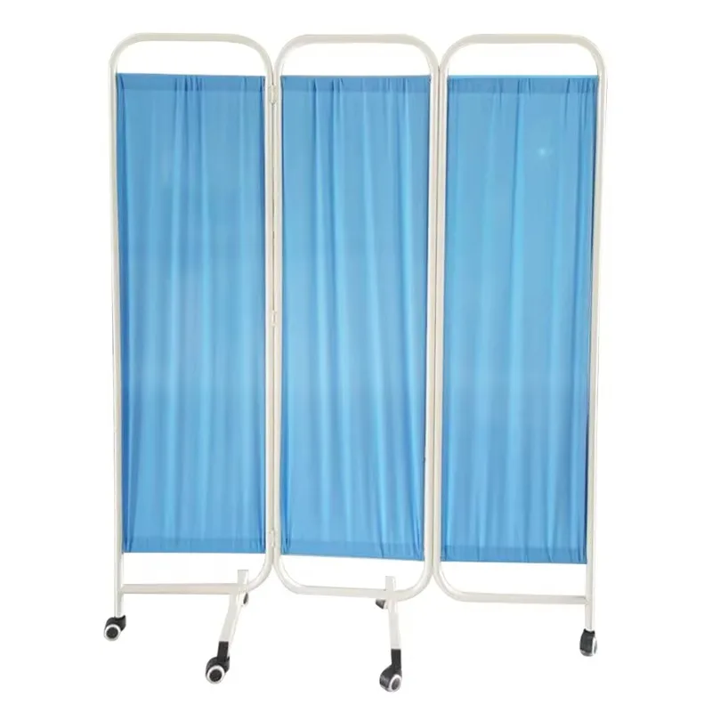 Medical Foldable Hospital Screen Clinic 3 Foldable Ward Screen Hospital Privacy Screen