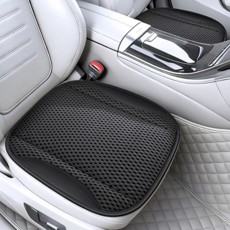 Auto Seat Cover Breathable Mesh Quick Cooling Summer Pad Non Slip Front Single Universal Car Interior Comfort Easy Install
