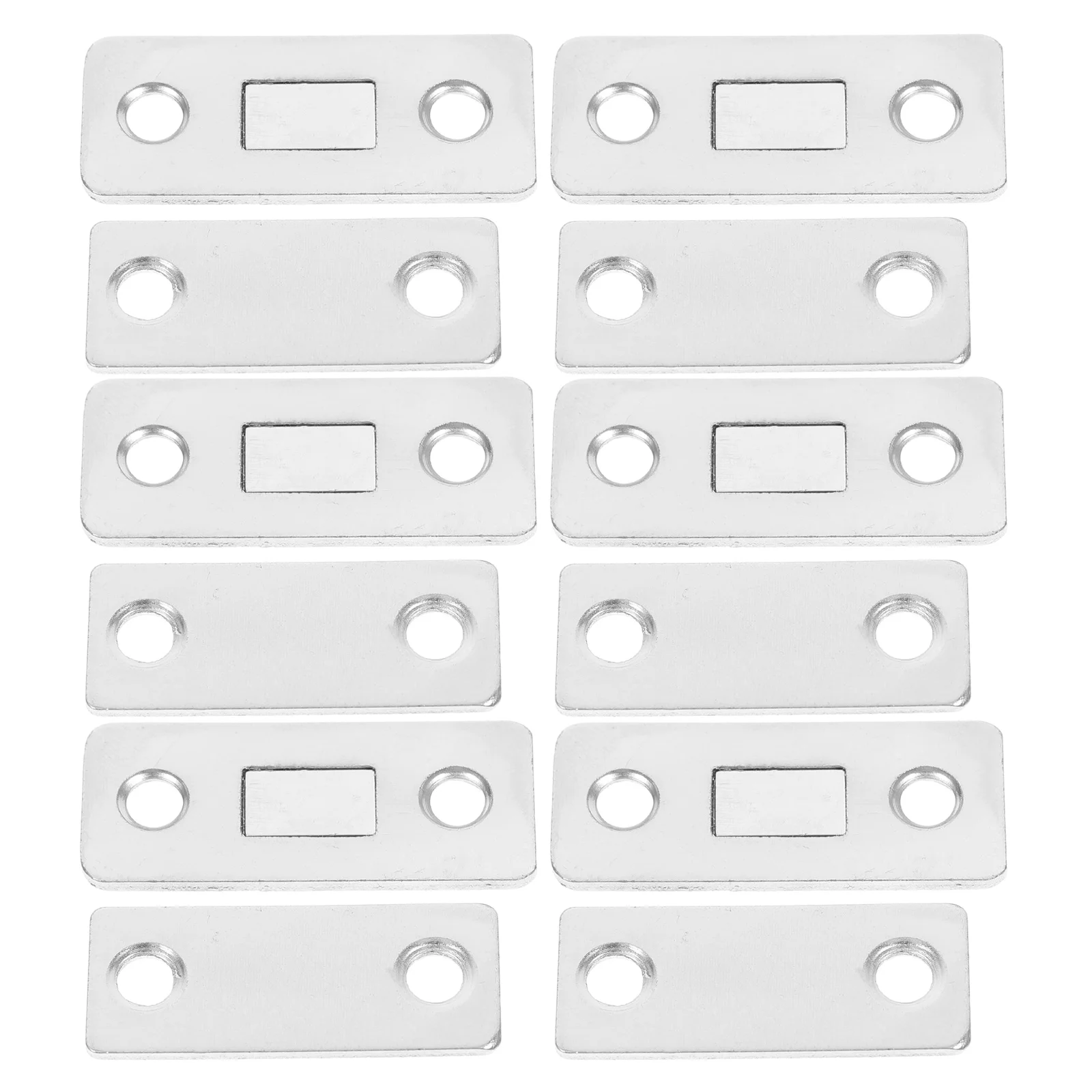 

Magnetic Door Bumpers 10 Sets Cabinet Lock Latch Stainless Steel No Drill Invisible Reliable Versatile Kitchen Closet Cabinet