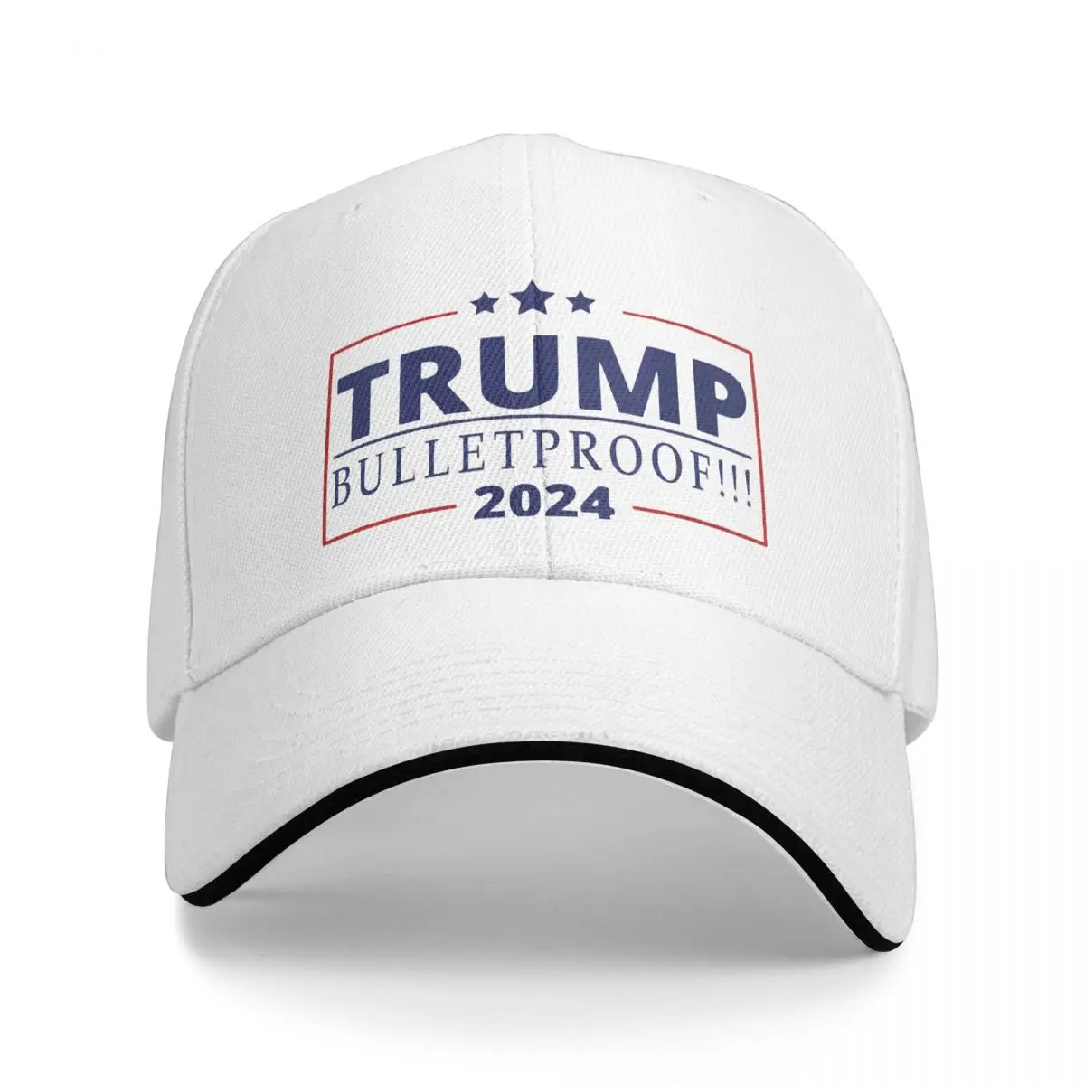 Trump Bulletproof 2024 Trucker Hats Merch Casual Shooting Snapback Hat For Men Women Casquette Suit for All Season