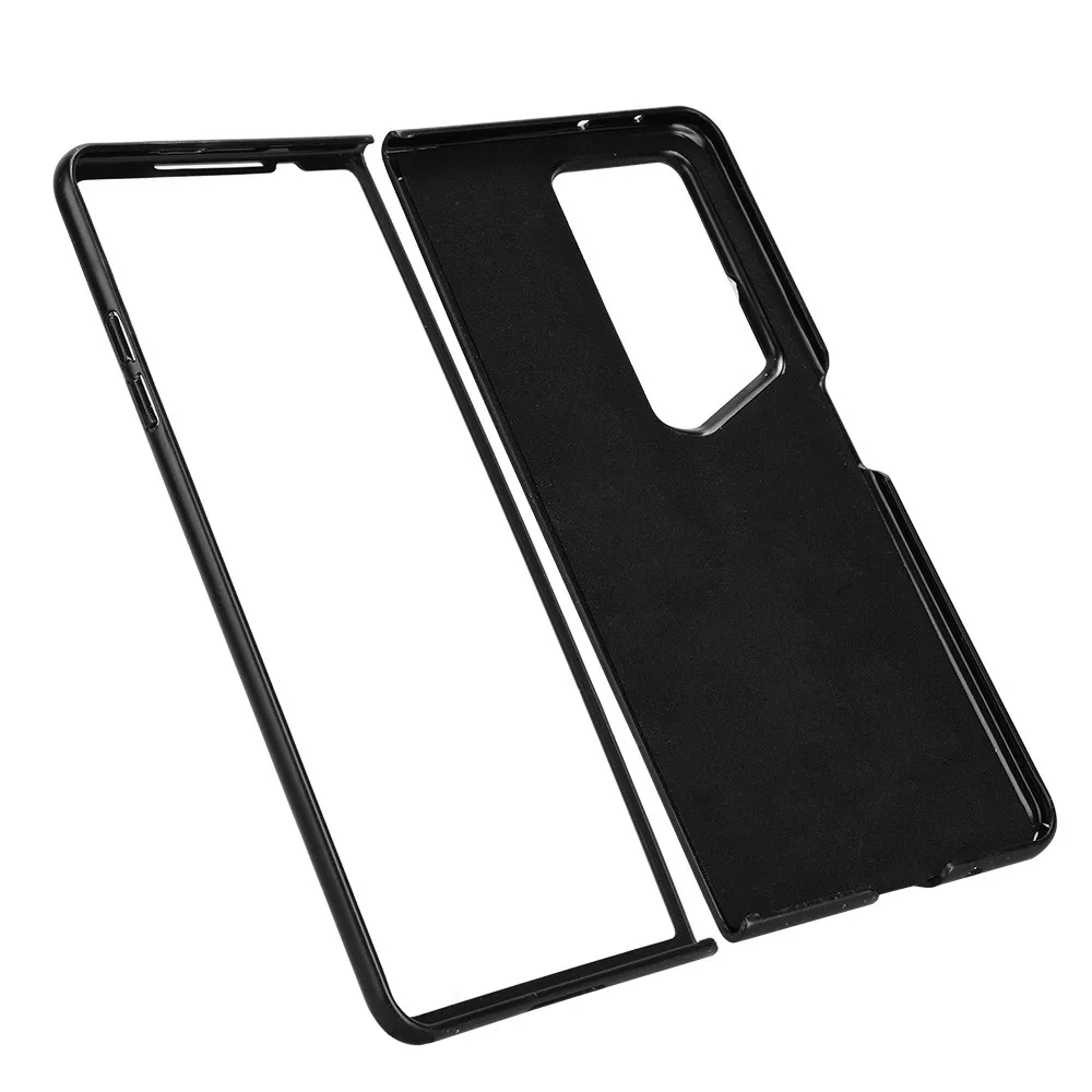 Casing ponsel penutup belakang keras dengan slot kartu untuk Huawei Honor Magic V2 RSR desain Porsche casing pelindung kulit PU