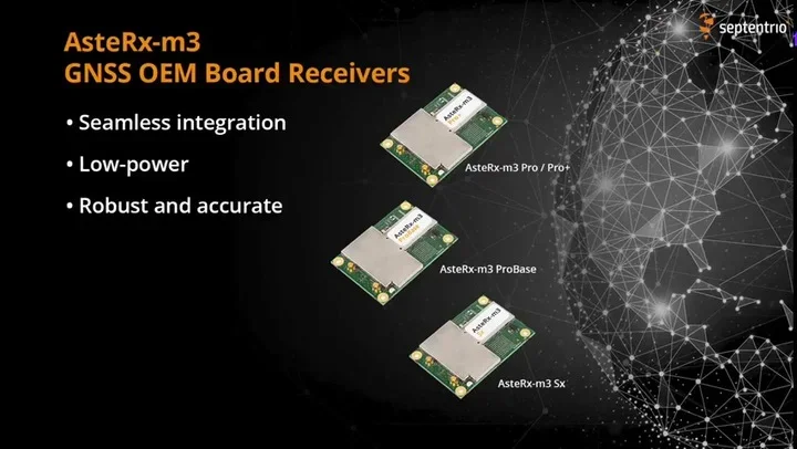 Septentrio AsteRx-M3 Pro+ Beste-in-klasse Dual-antenne Multi-frequentie GNSS-ontvanger