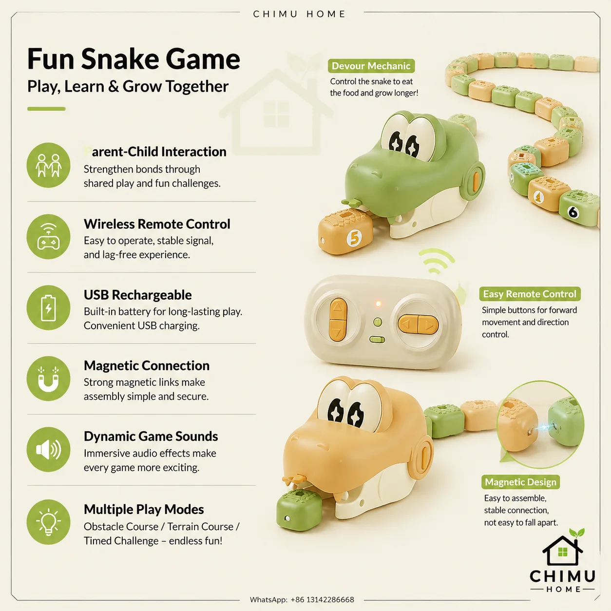 【CHIMU HOME】Magnetic Remote Co - đánh giá và giá Kids Toys Home