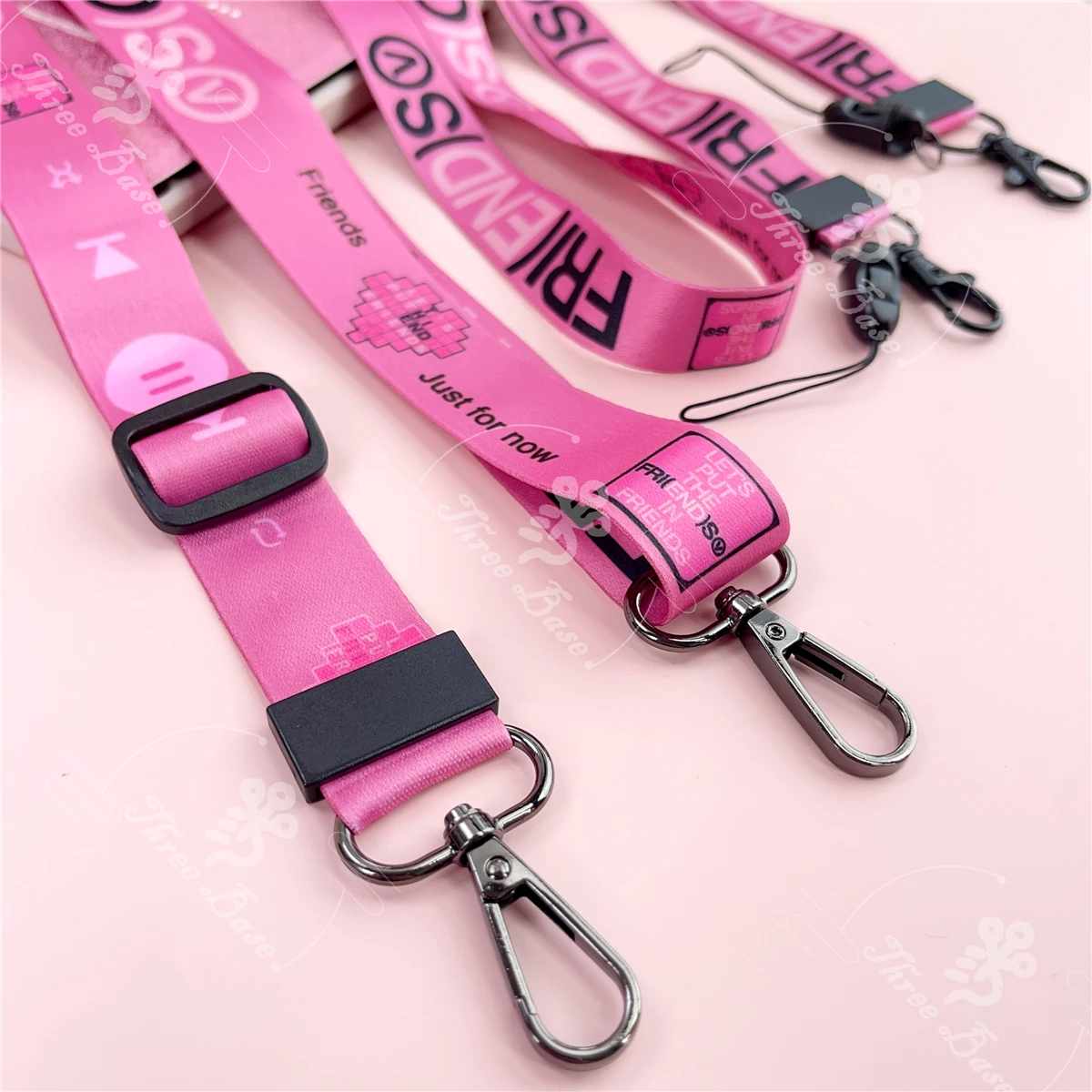 البوب قابل للتعديل طويل الهاتف الحبل Suga Jin Jimin MUSE Jhope V J-Jk الذهبي في الهواء الطلق Crossbody الكتف شريط حول ياقة الملابس حبل