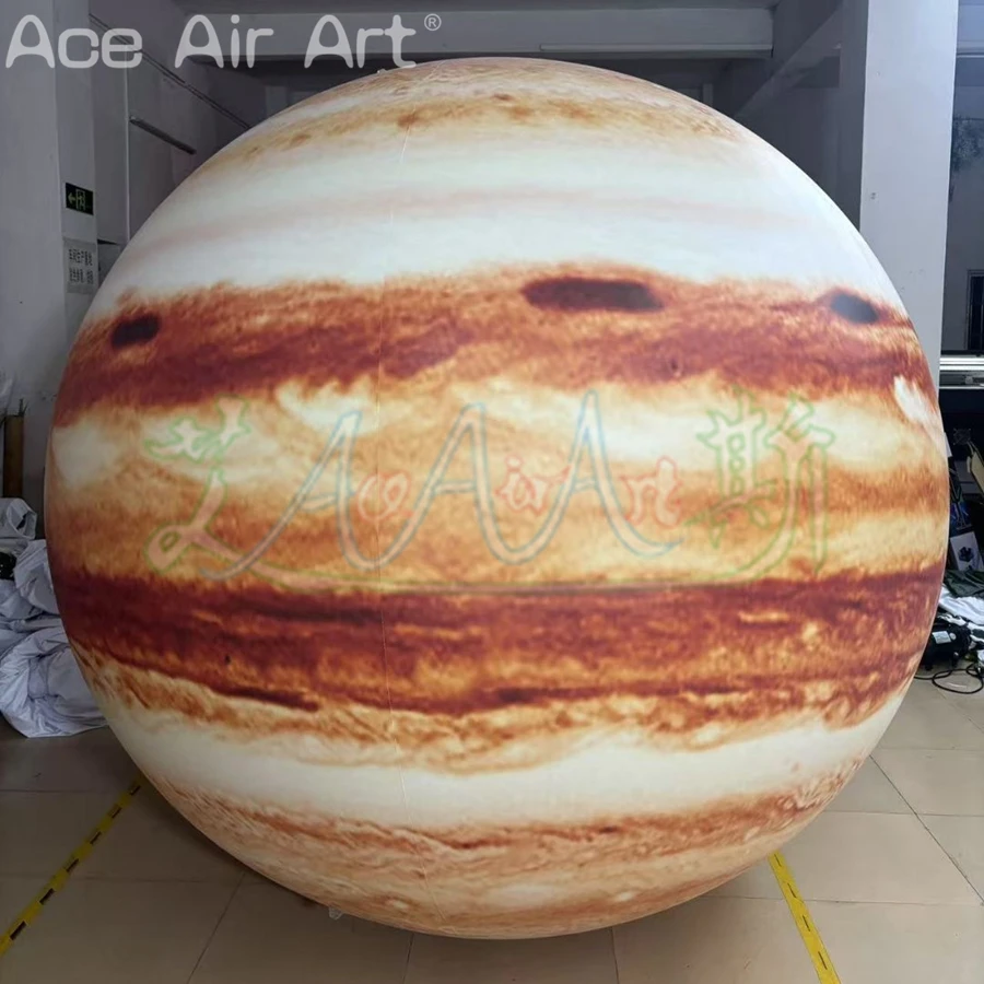

Портативный надувной шар-планета: модель Юпитера для использования на улице и в помещении, образовательный реквизит от Ace Air Art