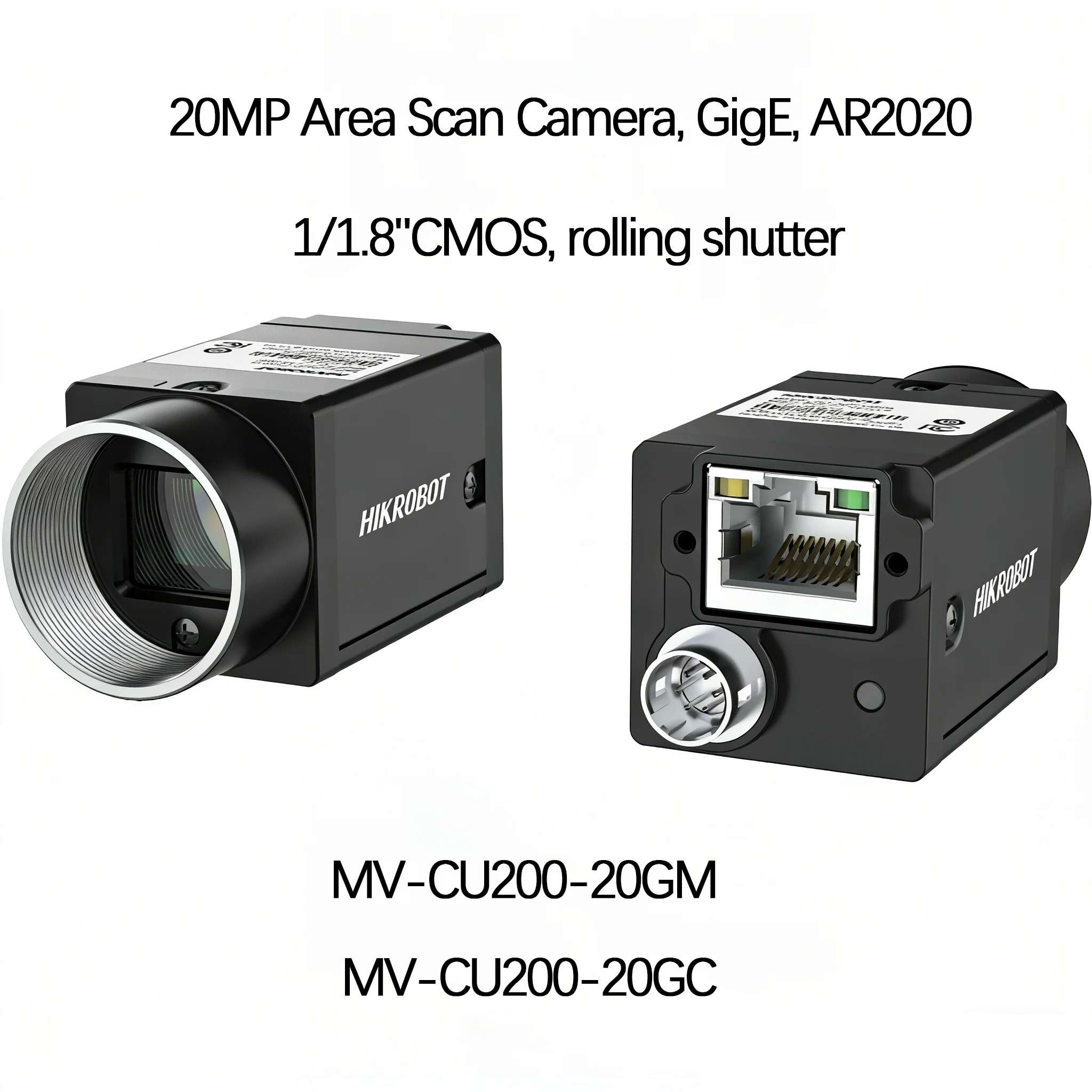 Hikrobot MV-CU200-20GM ,MV-CU200-20GC,   20MP HK Industrial Camera, 2.0M Area Scan Camera