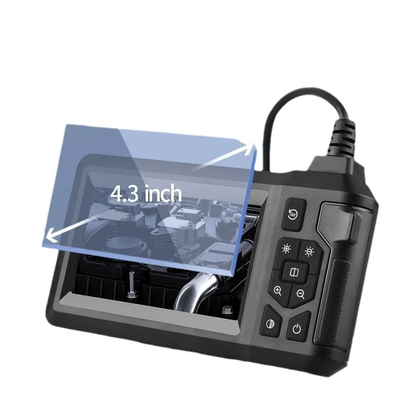 

Camera Sewage Detector 4.3 Inch Screen Endoscope HD Waterproof Industrial Sewer Pipe Endoscope