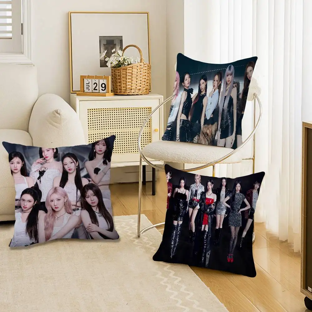 Kpop B-Baby Monster Personalized Pillow Dust Cover Bedroom Kids Party Decoration Pillowcase Birthday Children Gift