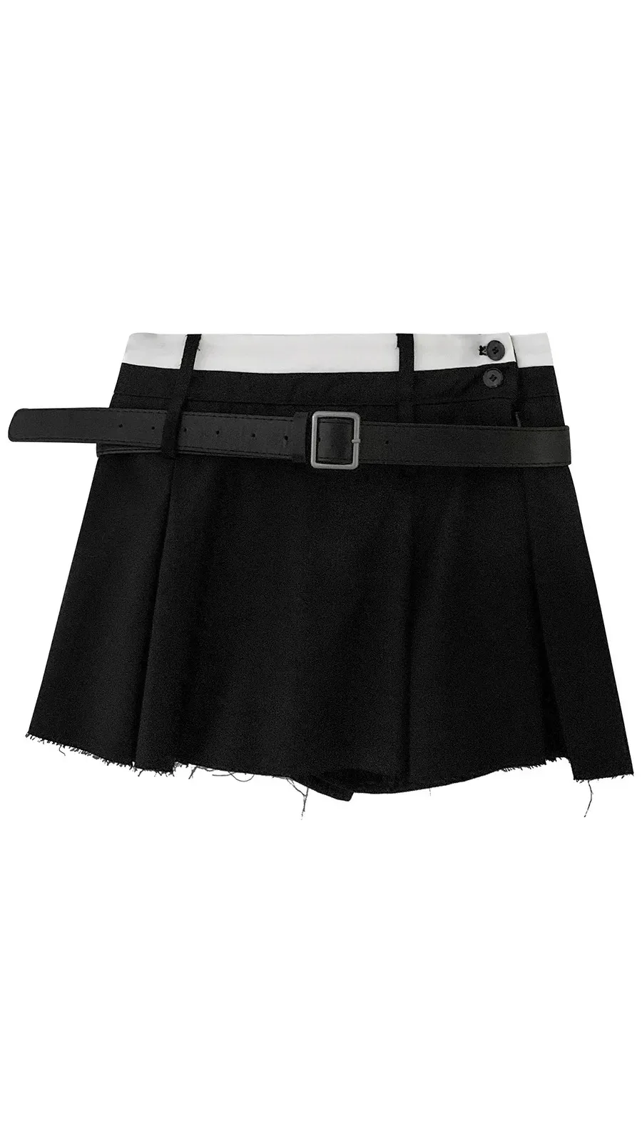 Korean Fashion Low Waist A-line Patchwork Sexy Mini School Skirt 2024 Kpop 90s Y2k Pleated Skirt Women Shorts Gyaru Streetwear