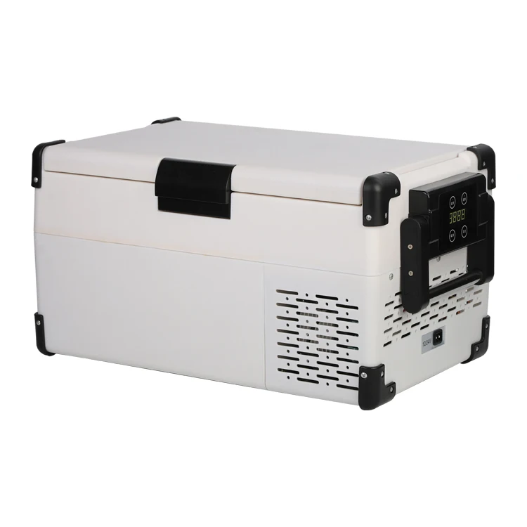 Mais vendido 12v 24v portátil mini geladeira de carro com com compressor para refrigerador portátil ao ar livre freezer para acampamento ao ar livre