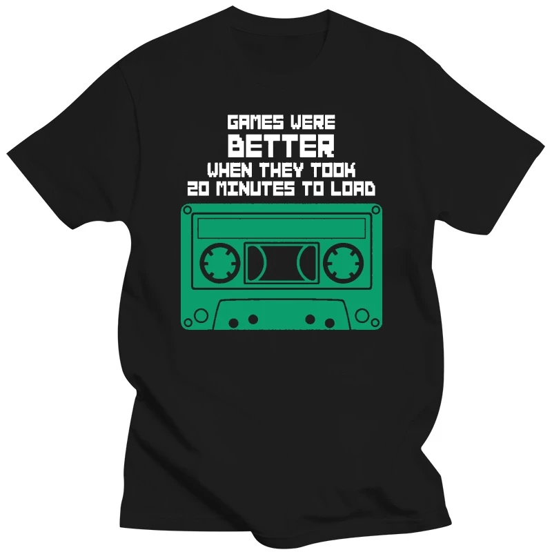 20 Minutes To Load Cassette Tape Tshirt men t shirt