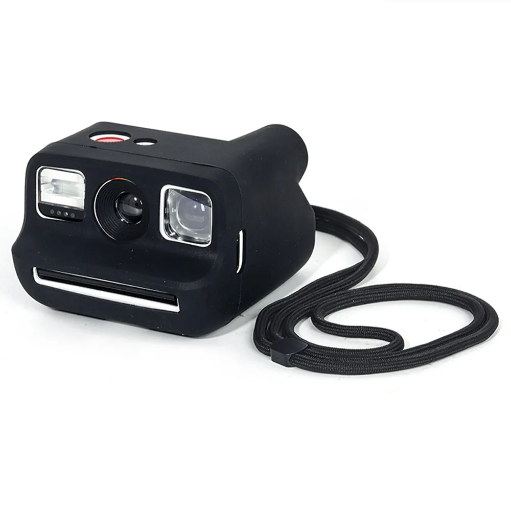with Lanyard Silicone Case Colorful Shockproof Instant Film Camera Skin Wear Resistant Dustproof for  Go Gen 1/2
