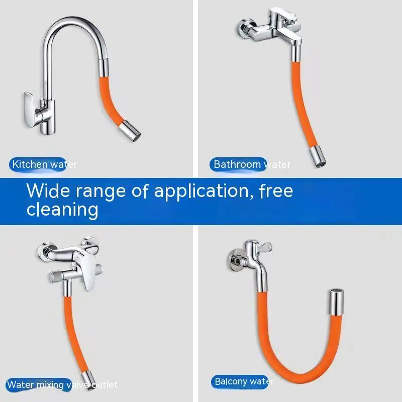 Tuyau d'extension de cuisine HO360 ° Rotation, Tube d'extension de robinet d'économie d'eau de ark, Tube d'extension de filtre