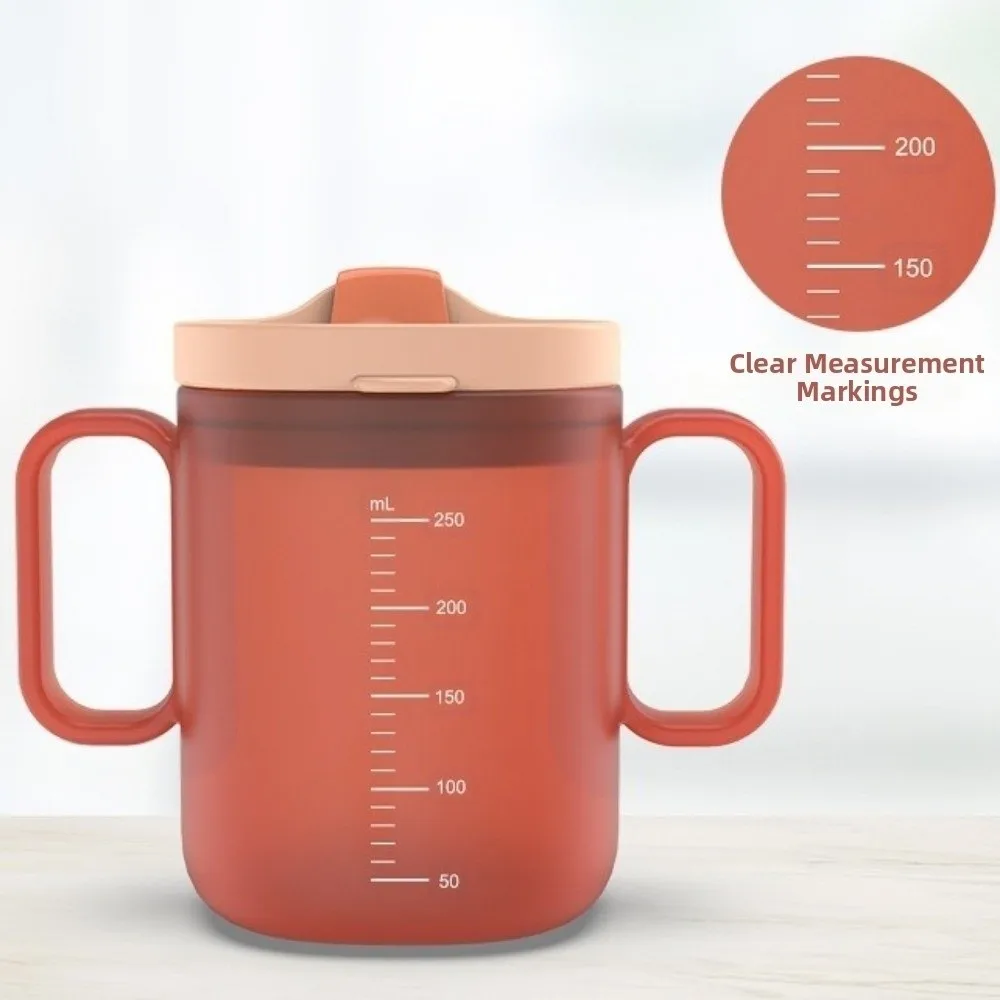 Spill Proof Child Water Drinking Cup 3IN1 Learn To Drink Toddler Milk Cup with Straw Lid Scaled Infants Sippy Cup