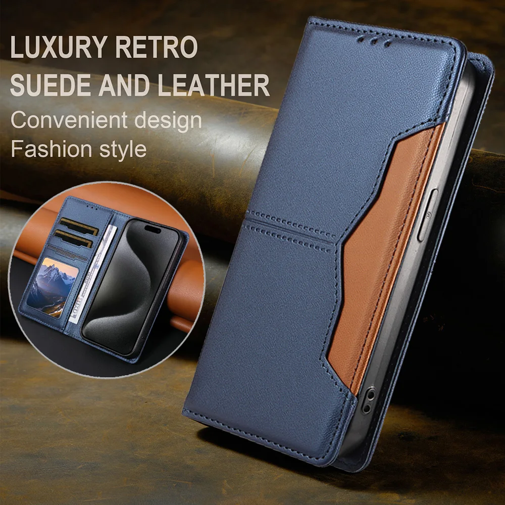 Image of Luxus-Hülle für Motorola Signature 5G 2026 Flip Cover Magnet Book Funda Moto Edge 70 Pro Plus Edge70 Fusion 60 Neo 50 Ultra Capa