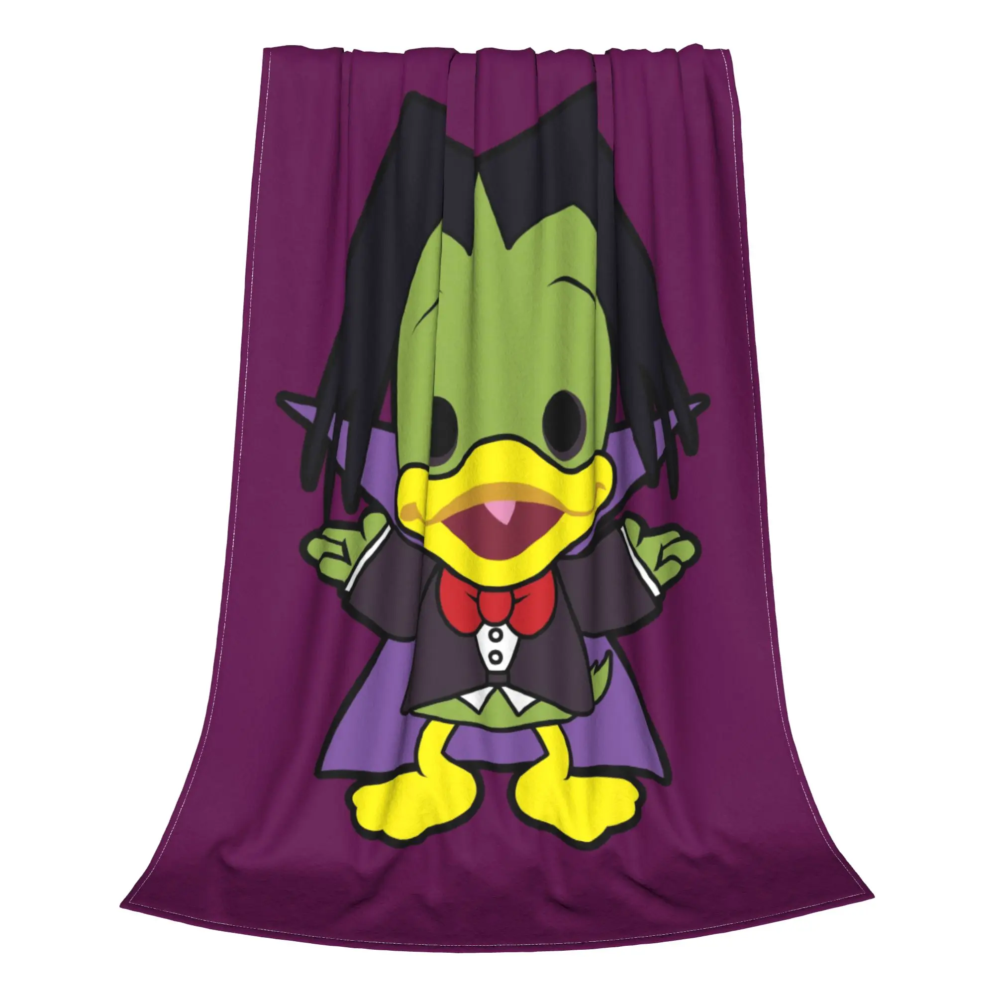 Count Duckula Blanket All Season Count Duckula  Breathable Ultra-Soft Throw Blankets For Office Travel  Plush Thin Quilt