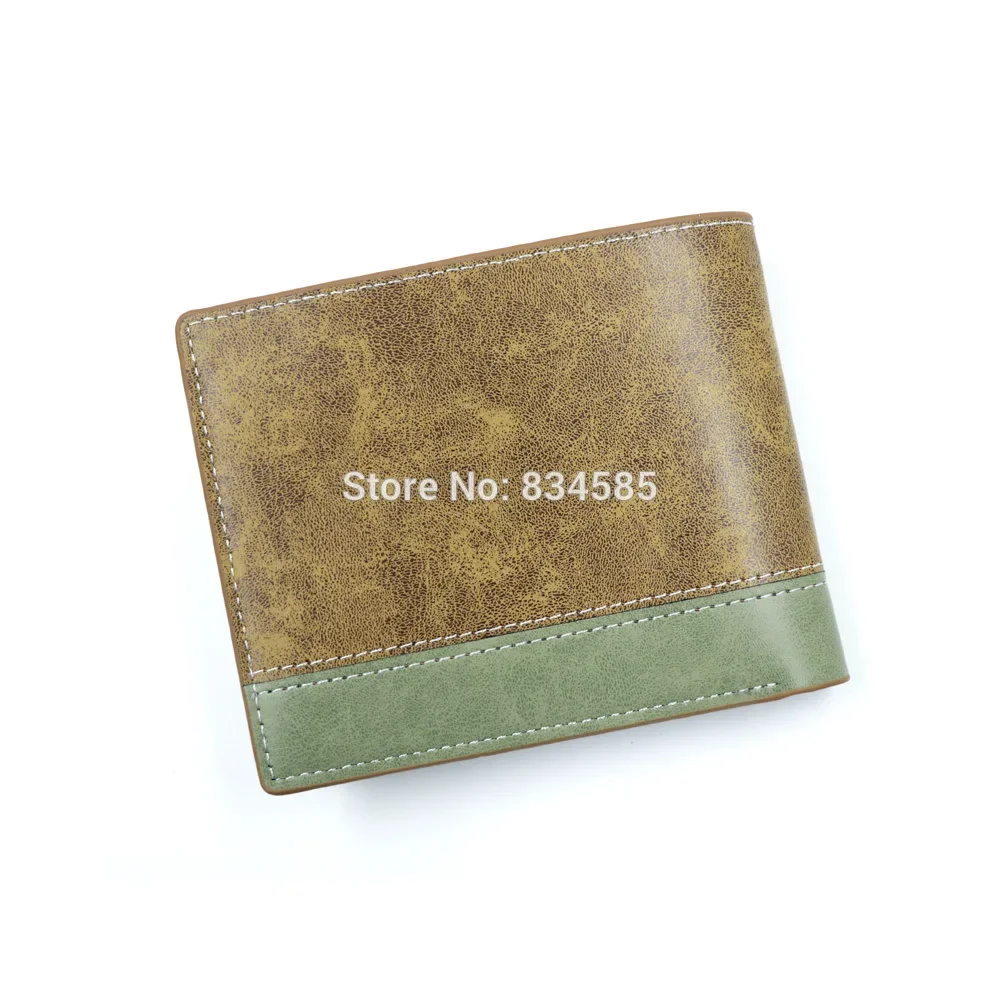 Anime Sword Art Online Men Wallets Khaki Short Card Holders Purse