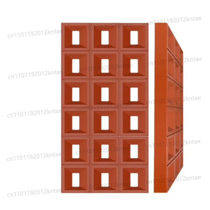 PU Background Wall Decoration, Hollow Cement Brick Double-sided Partition with A Bending Strength of 5 MPa, for Living Room.
