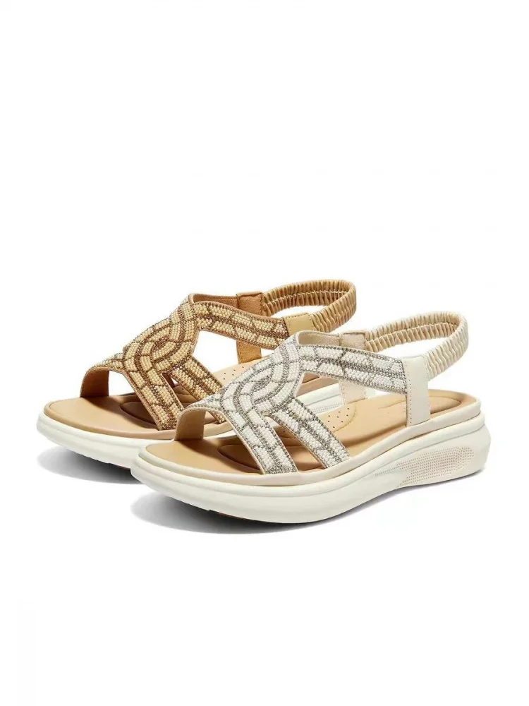 summer-new-thick-heel-women's-sandals-soft-bottom-anti-slip-casual-versatile-rhinestone-beach-women's-shoes-comfortable-slip-on