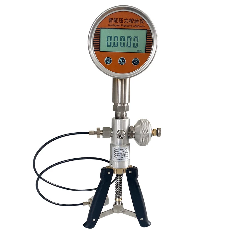 -0.1 3.0mpa air Pressure Calibrator Gauge Handheld Vacuum Pump Air Pressure Calibrator Gauge -0.88 to 3Mpa Efficient Calibration