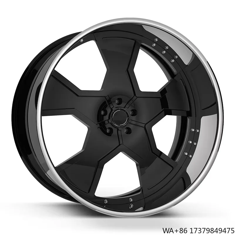 

2 Piece Forged Alloy Car Wheel Rim 5x120 Deep Concave Wheels for Range Rover Sport Svr Velar Discovery R16 -24