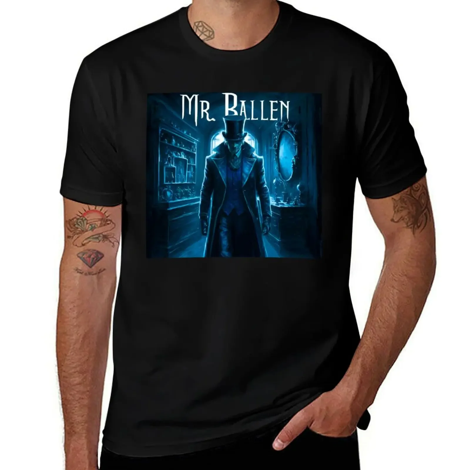 Mr Ballen, MRBALLEN T-Shirt Short sleeve tee summer top anime stuff sweat mens designer t shirt