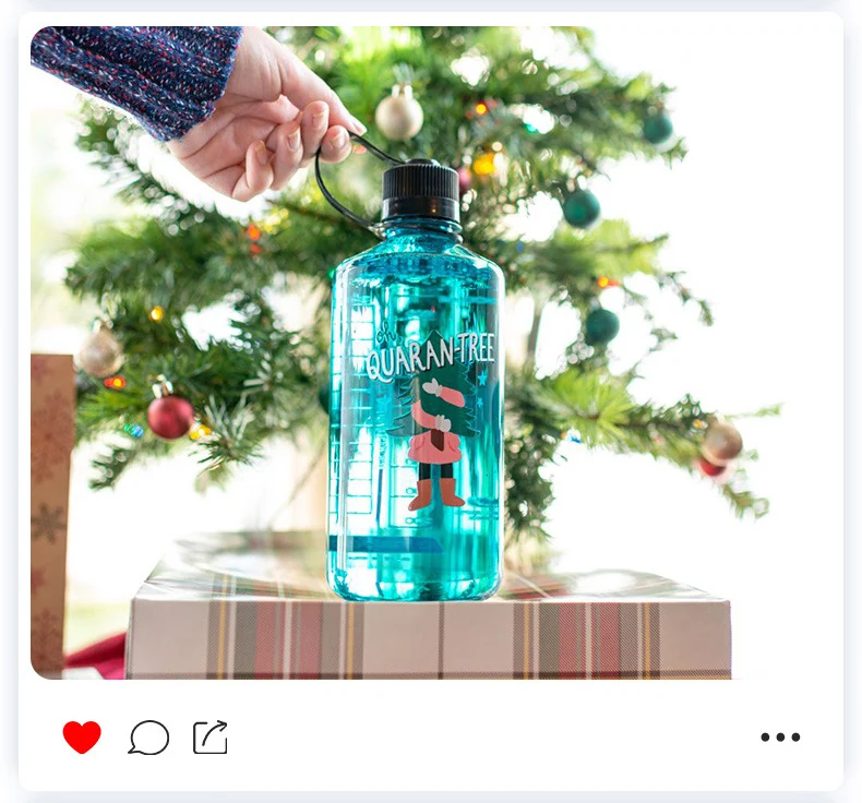 Nalgene 1L Trinkflasche mit schmalem Hals aus Tritan, auslaufsicher, leicht, robust, Sportflasche für Wandern, Camping, Outdoor, Reisen, Fitness – Detail 12