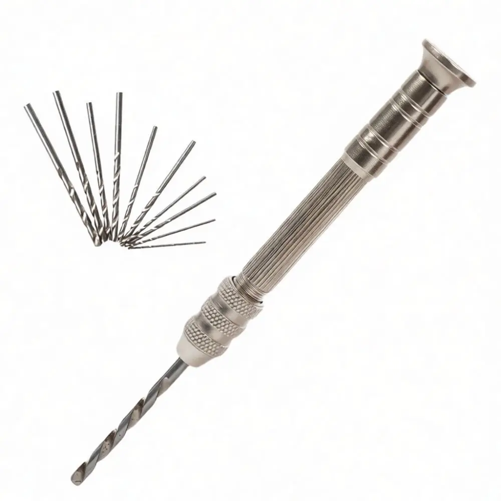 Manual Twist Drill Tool For For Ju Bo Shi Precision Hole Puncher Model Making Crafting Walnut Carving Hand Equipment