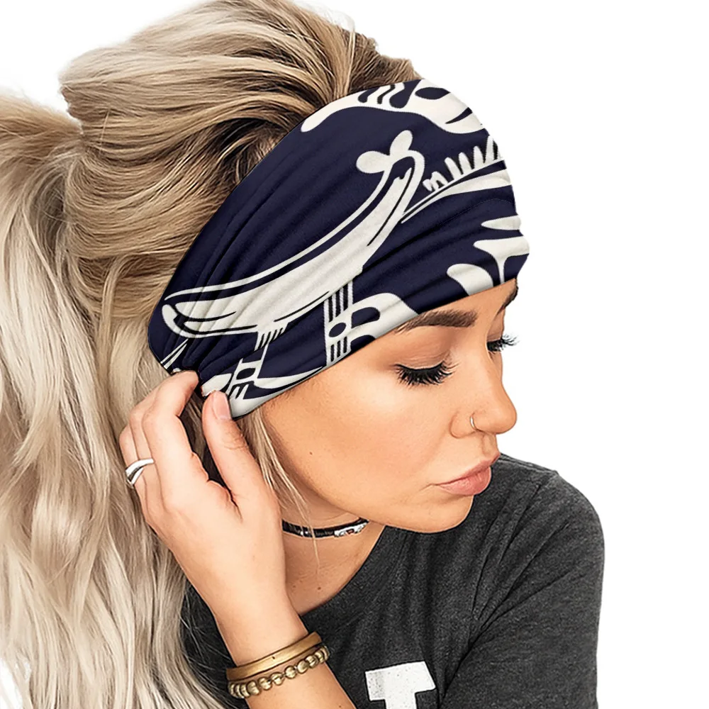 0466 women's lace headband - modern, elegant, and sporty. perfect for yoga, fitness, running, and everyday wear. one piece