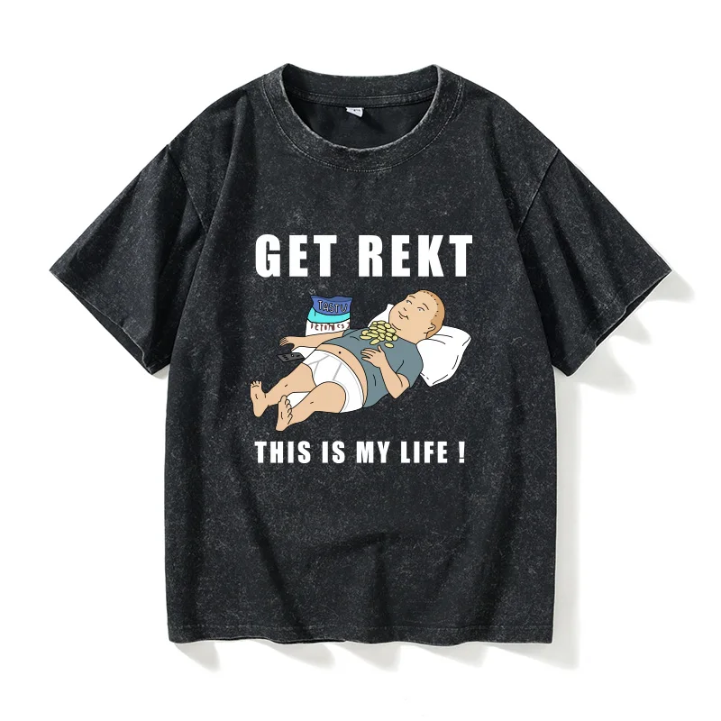 

Creative Network Emoticon Creative T-irt ort Sve Hong Kong Sle Cotton Casual round Ne Summer Loose Fit Women's T-S...