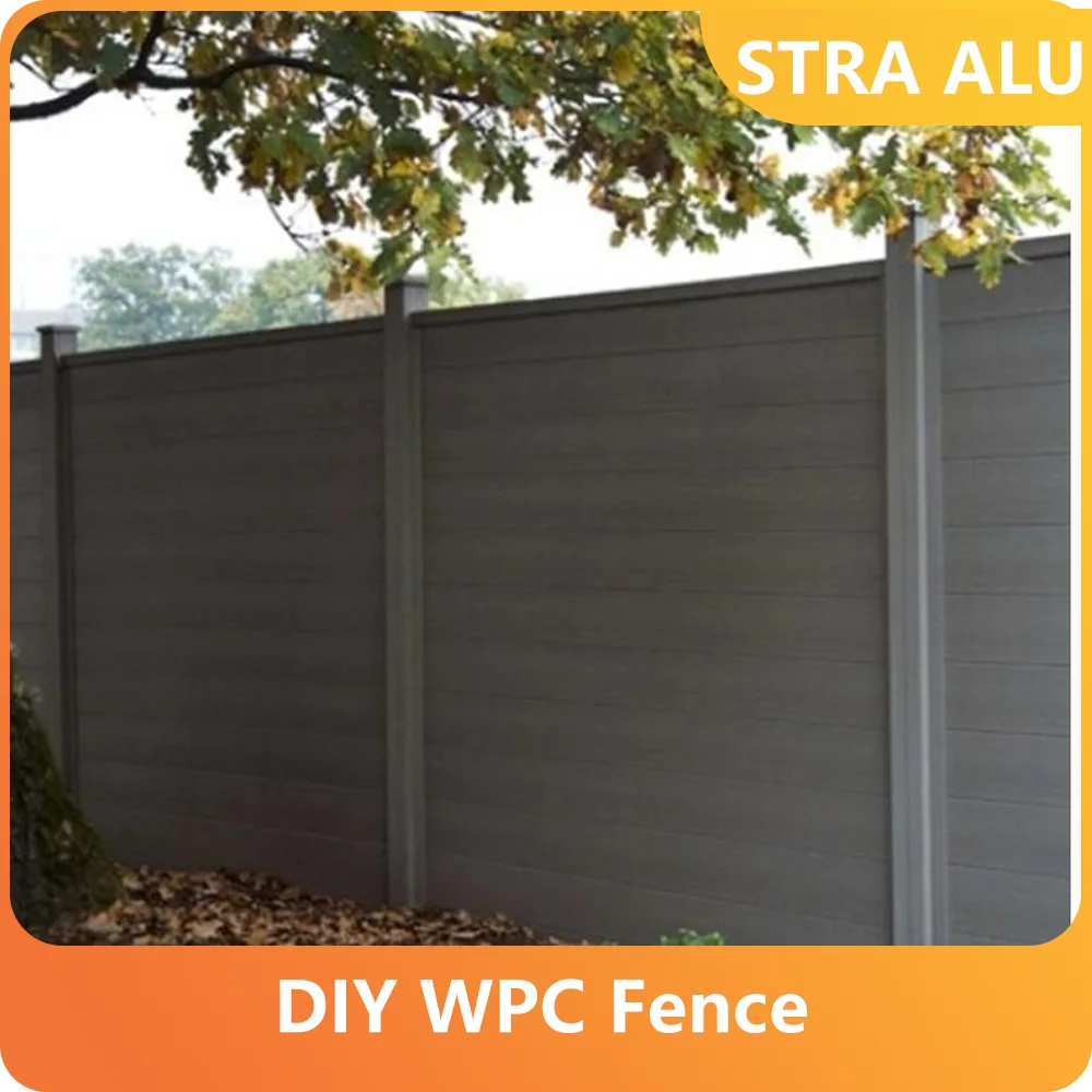 Outdoor WPC Wall Panel UV Resistant Waterproof Wall Cladding Anti-Slip  Weatherproof Wood Plastic Composite Board 25Year Durabil