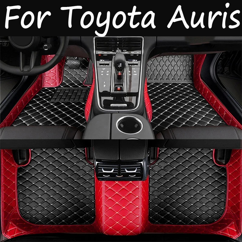 Customized Artificial Leather Car Floor Mat For Toyota Auris 2006 2007 2008 2009 2010 Protect Your Vehicle\'s Interior Accessory