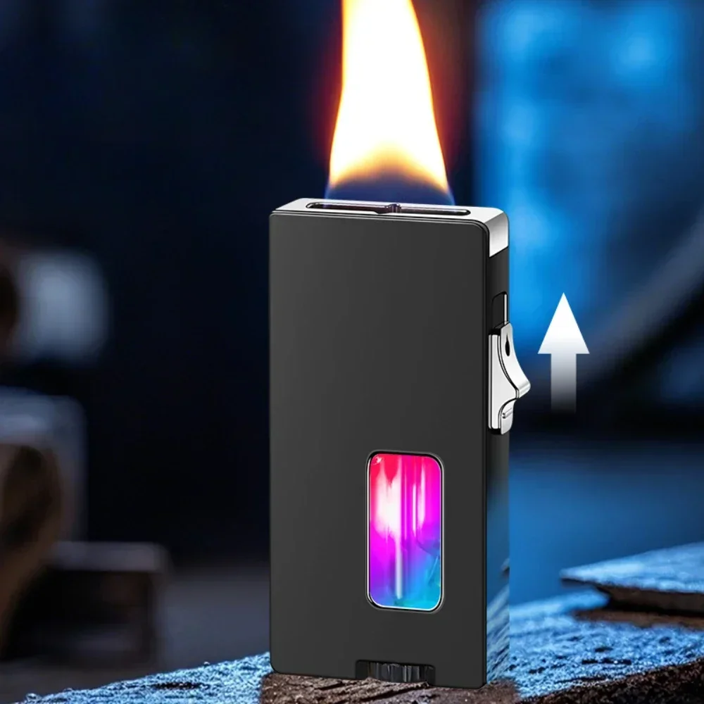 G-Sensor Ignitor Lighter with Super Big Flame, USB Rechargeable Butane Torch Lighters Smoking Accessories, Encendedor Gasolina