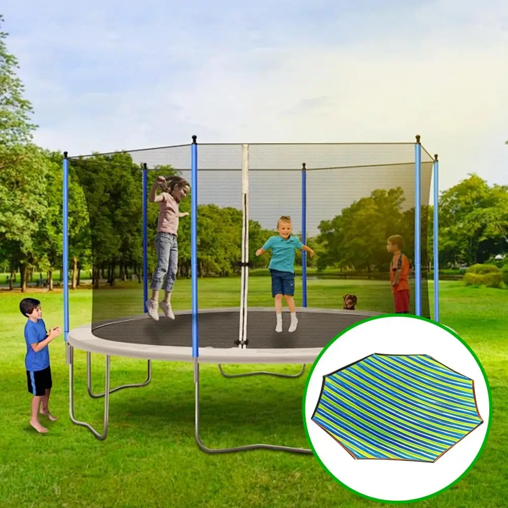 Waterproof Trampoline Cover 6-16 Feet Trampoline Sunshade Cover Uv Resistant Waterproof Canopy Weather-resistant for 6-12