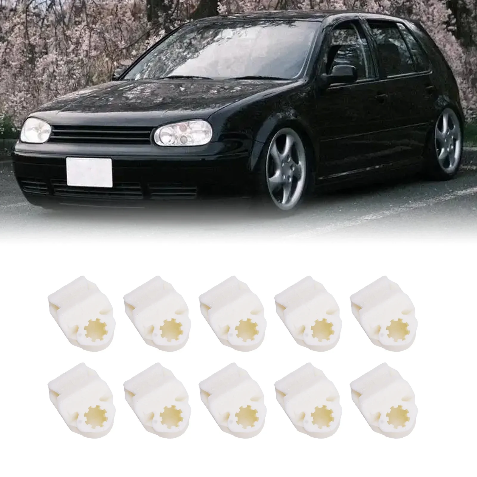 For Golf For MK4 Brake Line Holders Car Maintenance 5.7mm Hole Size Compatibility For R32 Long-lasting Reliability