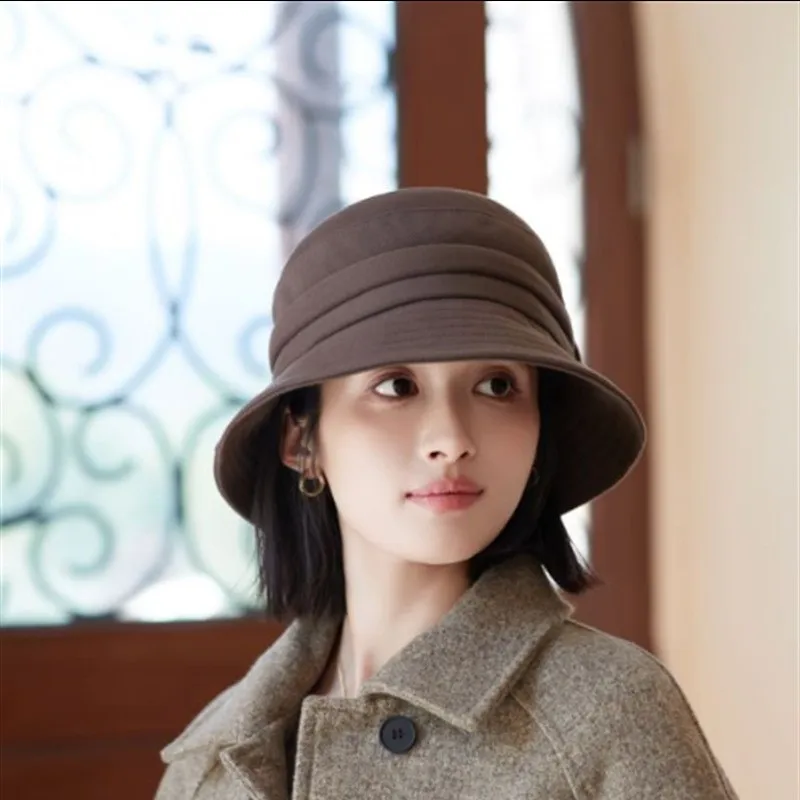 Fisherman's hat versatile basin fashionable gift for ladies and women
