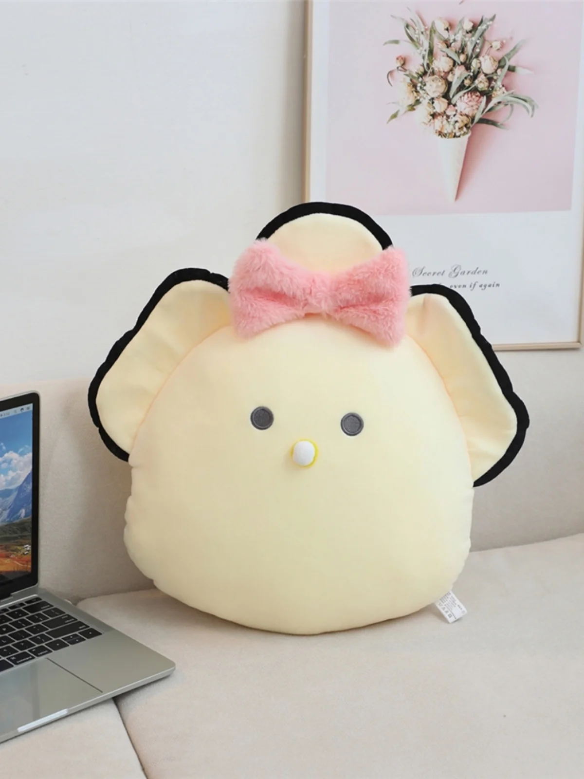 وسادة قطنية مرنة على شكل صدفة محار، دمية قطيفة، لعبة كرتونية لطيفة، وسادة إبداعية ناعمة محشوة للمراهقين والبالغين