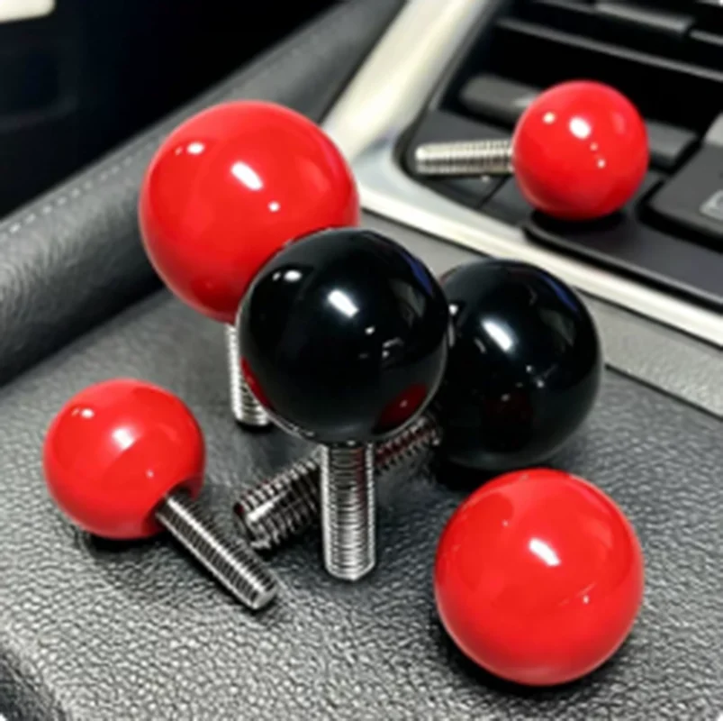 M4-M16 Hand Tighten Handle Bolts 304 Stainless Steel Thread Ball Head Hand Knob Mechanically Adjustable Thumb Machine Screws