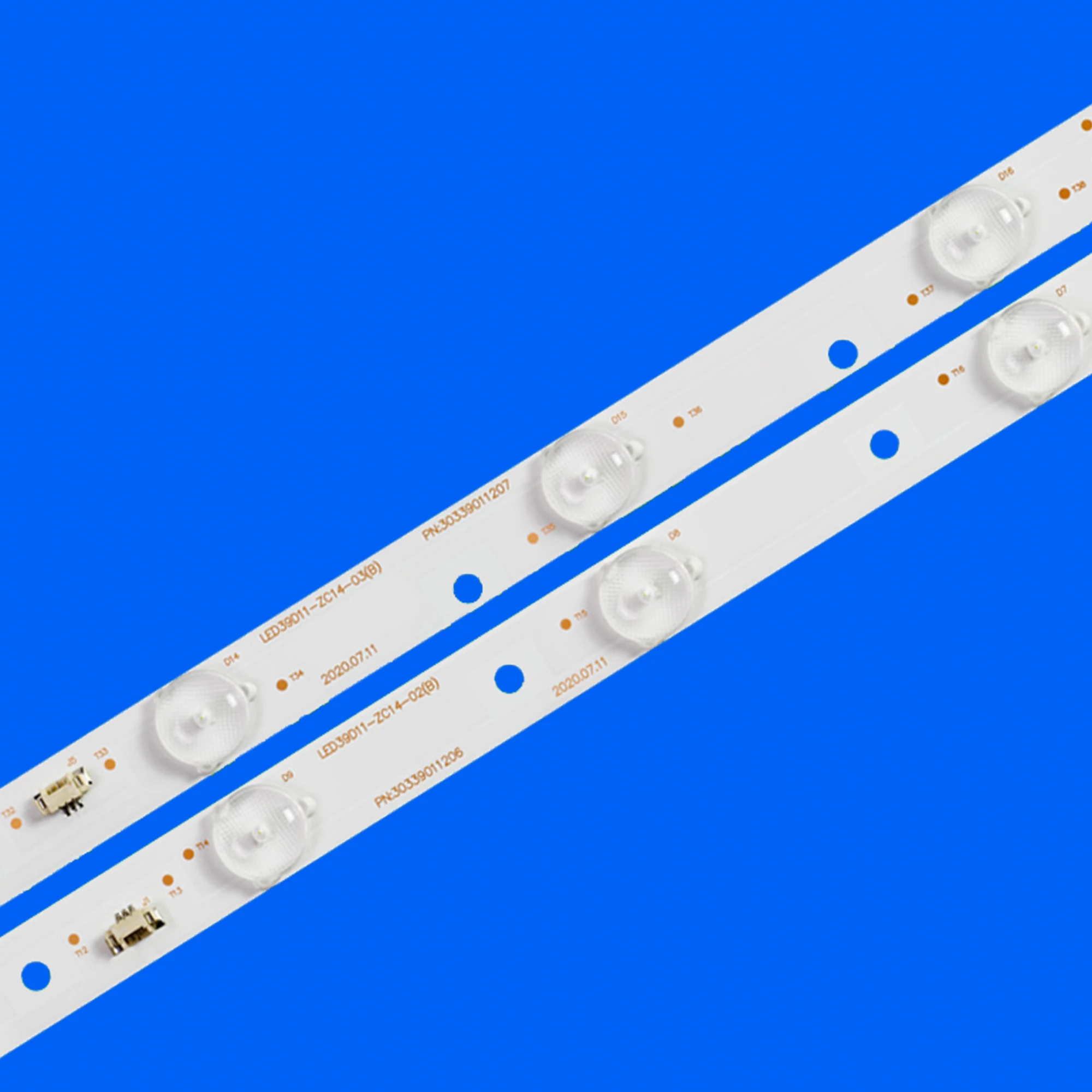 LED Backlight strip for LT-39M640 LE39PUV3 39DU3000 MTV-4029LTA2 LED39D11-ZC14-01 LED39D11-ZC14-02 LED39D11-ZC14-03 V390HJ-P02