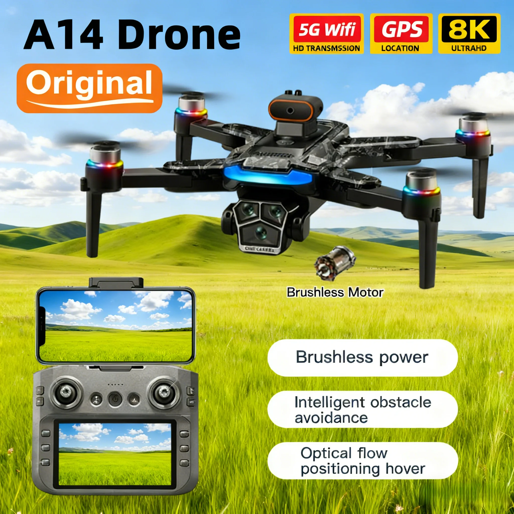 A14 Drone 8K Profes… - image