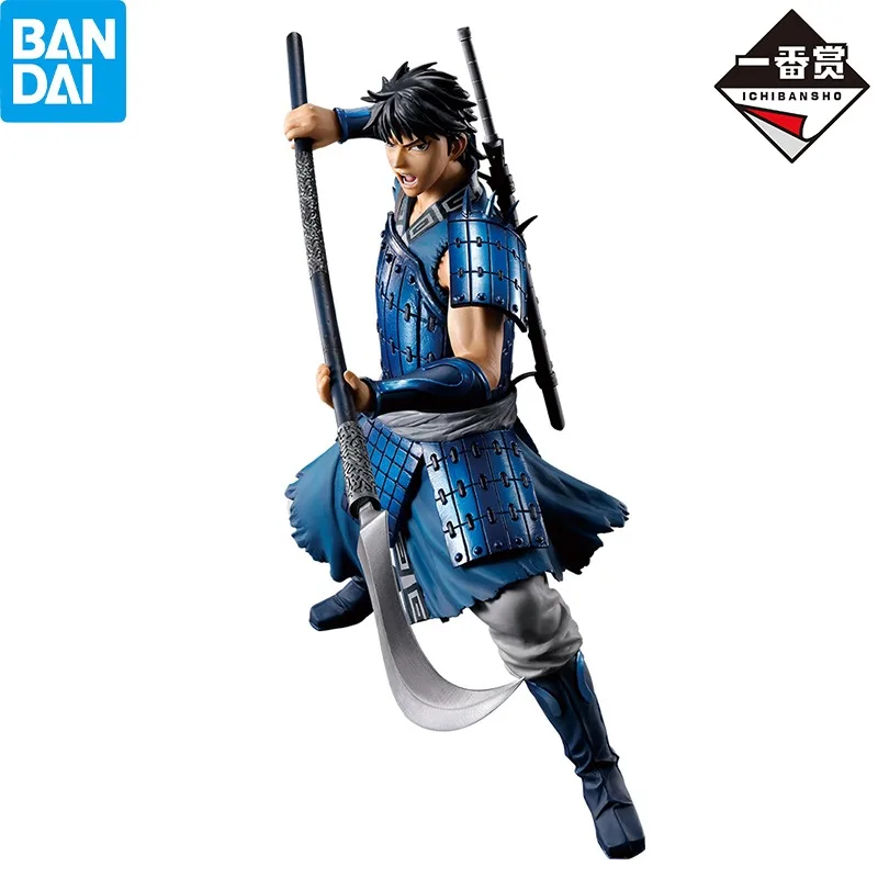 In Stock Bandai Ichiban kuji Kingdom B Prize Shin MASTERLISE 23cm Figure Anime Action Model Figurals Brinquedos Toys Gift Boy