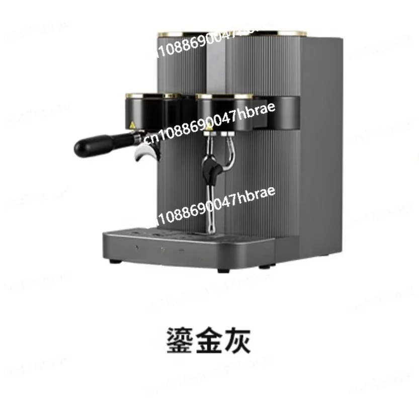 Double Circular Semi-automatic Italian Coffee Machine, Household and Commercial Floor Standing Concentrated LCD Coffee Machine