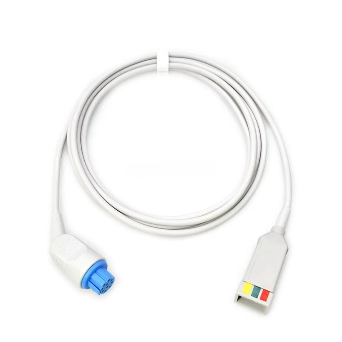 

Best Seller Compatible with GE Datex 3-lead ECG Trunk Cable AHA 10-pin Monitors ECG Cable