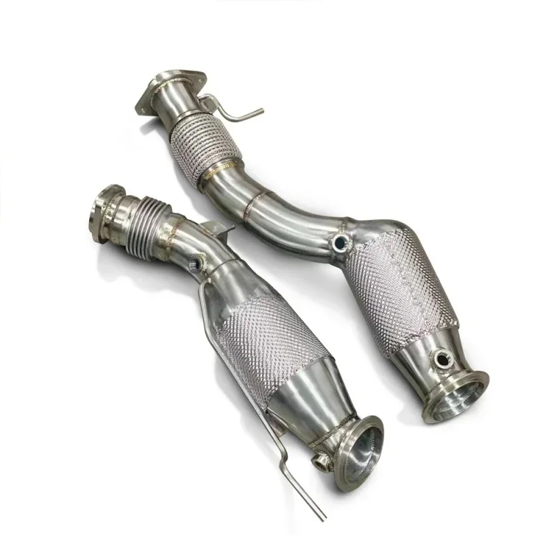 Car Accessories with Catalytic Converter Exhaust System, Performance Downpipe for BMW X3M and X4M, High Quality