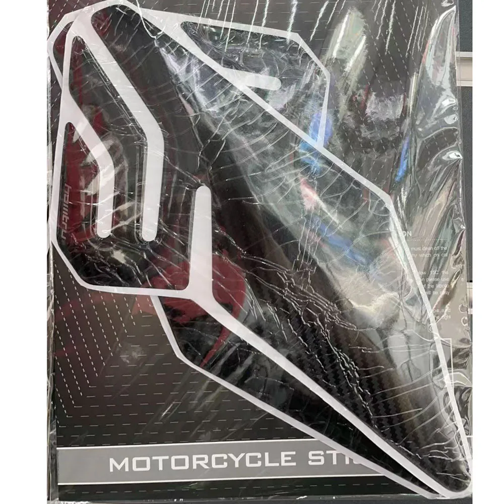 

Мотоциклетная карбоновая боковая накладка на бак, защитная наколенница для Yamaha MT-07 2021-2024