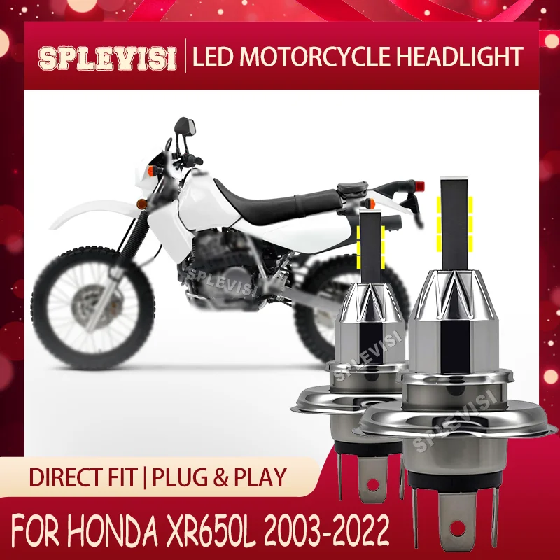 

LED Motorcycle Bulb - 2525 CSP Warranty Includ For Honda XR650L 2003 2004 2005 2006 2007 2008 2009 2010 2011 2012 2013 2014-2022