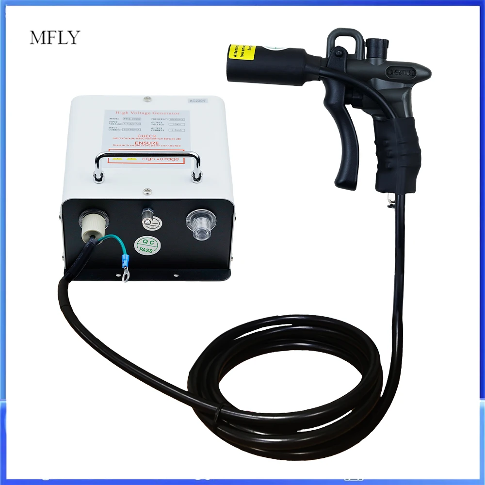

Anti-static ion air gun, dust removal air nozzle, industrial static eliminator, air pressure spray gun head